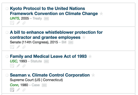 New legal type in library